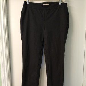 Black cotton blend Eileen Fisher pants, size small